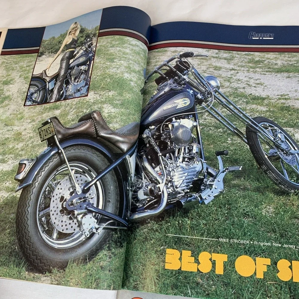 Lot‎ Of 4 Choppers Magazines 1981 June, July, October, November